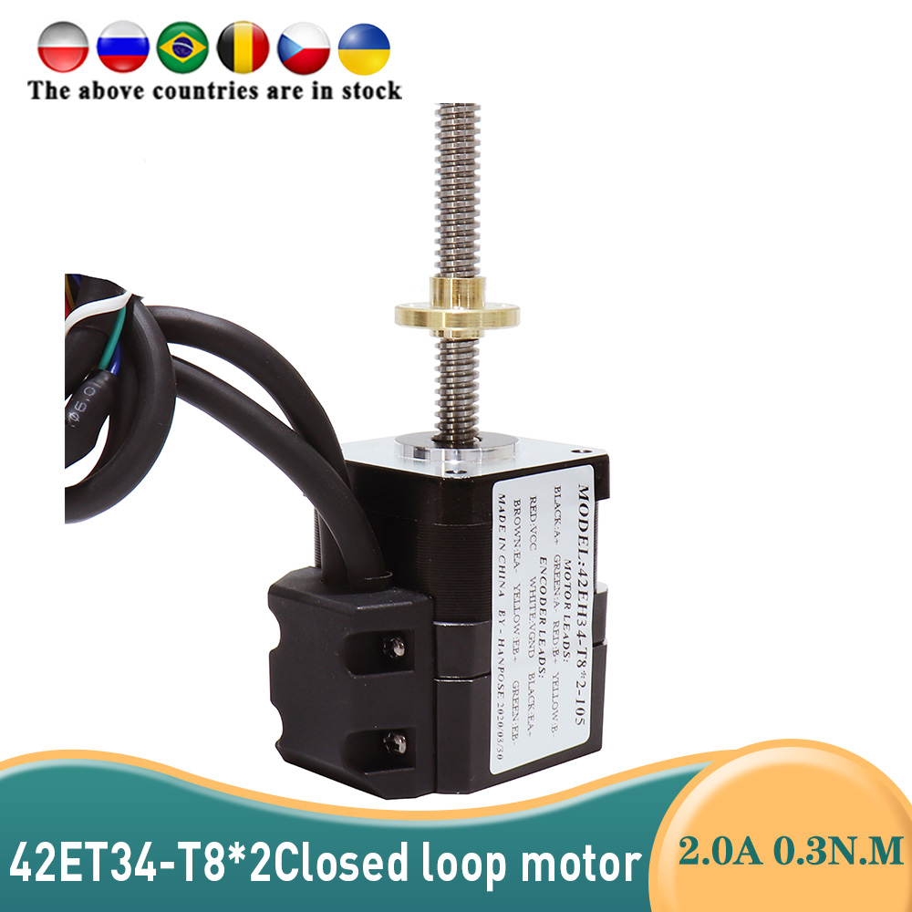 Closed Loop Stepper Motor Nema 17 - Motor de tornillo de circuito cerrado