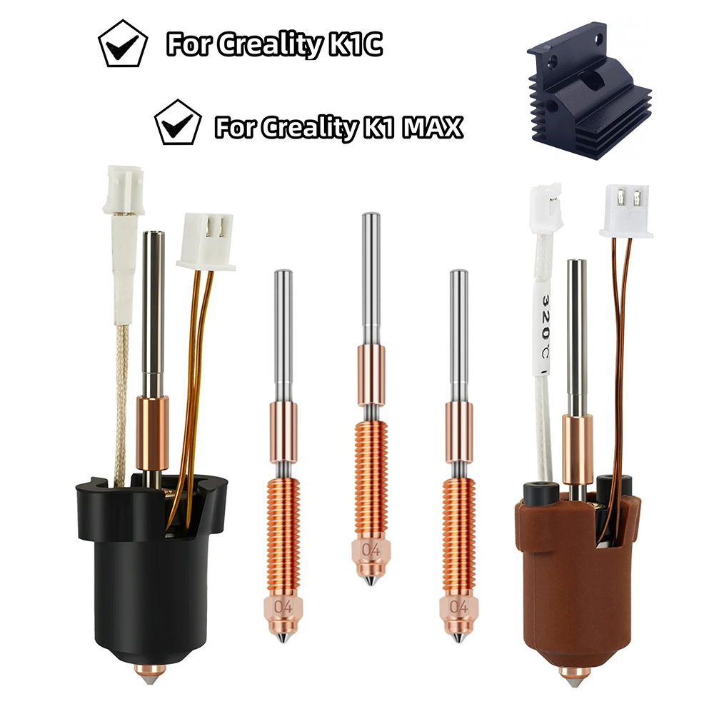 High Flow Ceramic Hotend - Kit de Hotend para Creality K1/K1C/K1