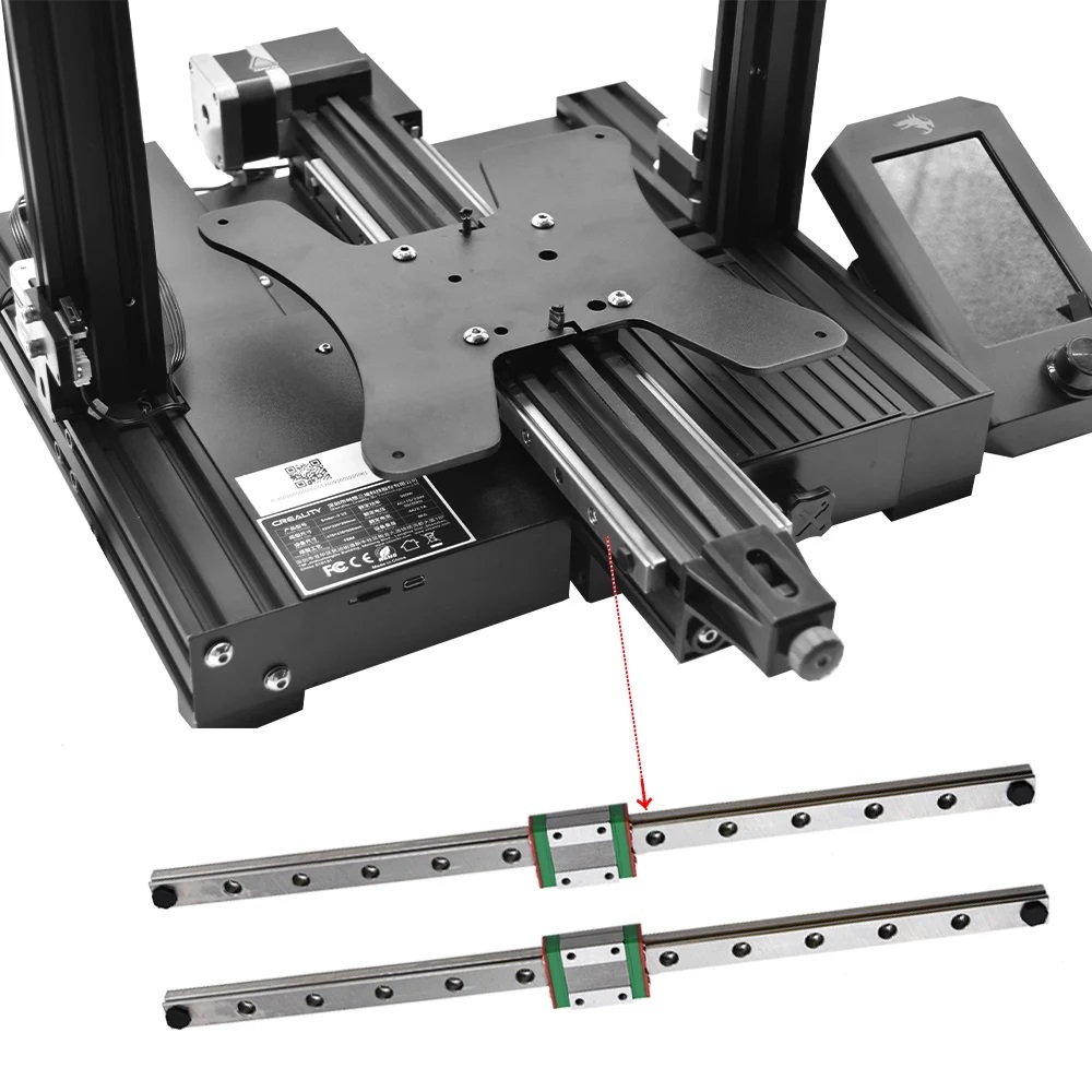 Linear Rail Mgn12H Set - Kit de riel lineal dual Y-AXIS