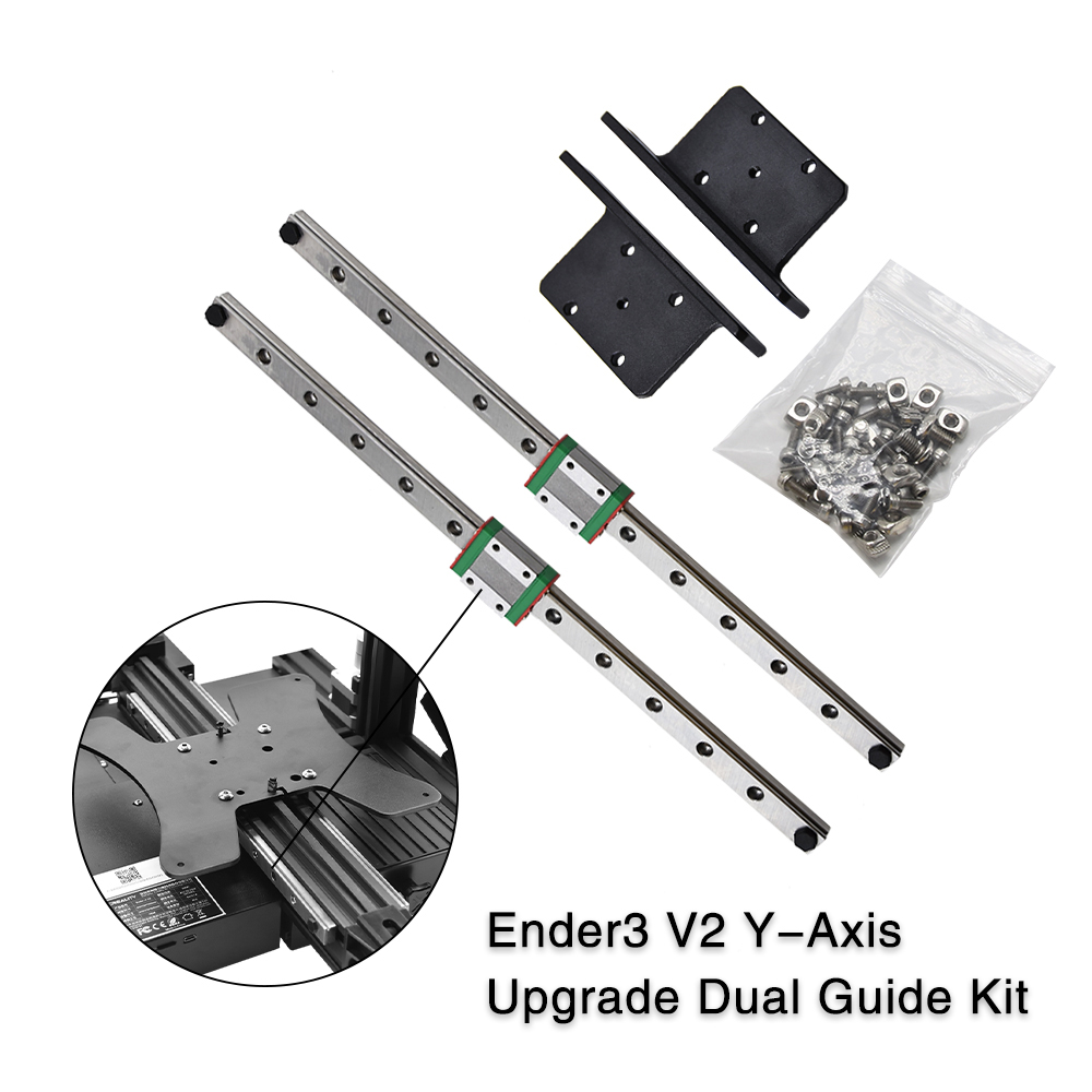 Linear Rail Mgn12H Set - Kit de Guías Lineales para Eje