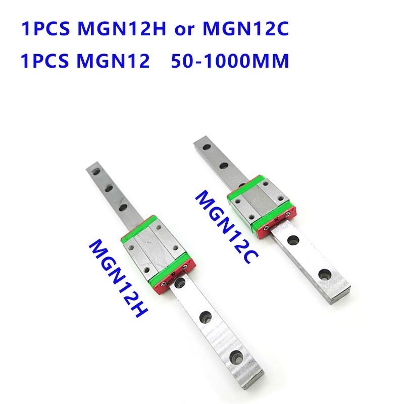 Linear Rail Mgn12H Set - Guía lineal de 12mm, carril MGN12