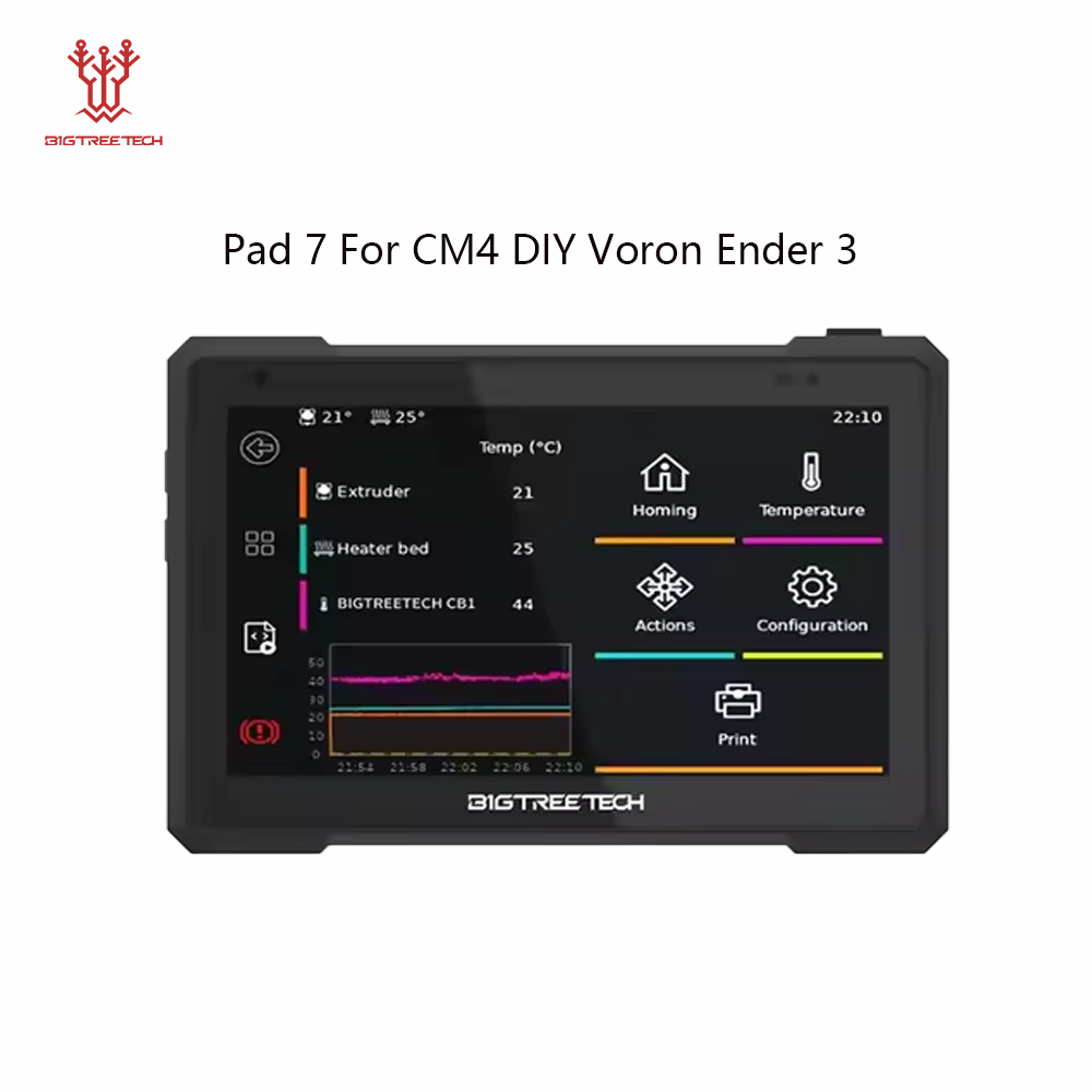 Klipper Pad 7 Inch - BIGTREETECH Pad 7 pantalla táctil IPS,