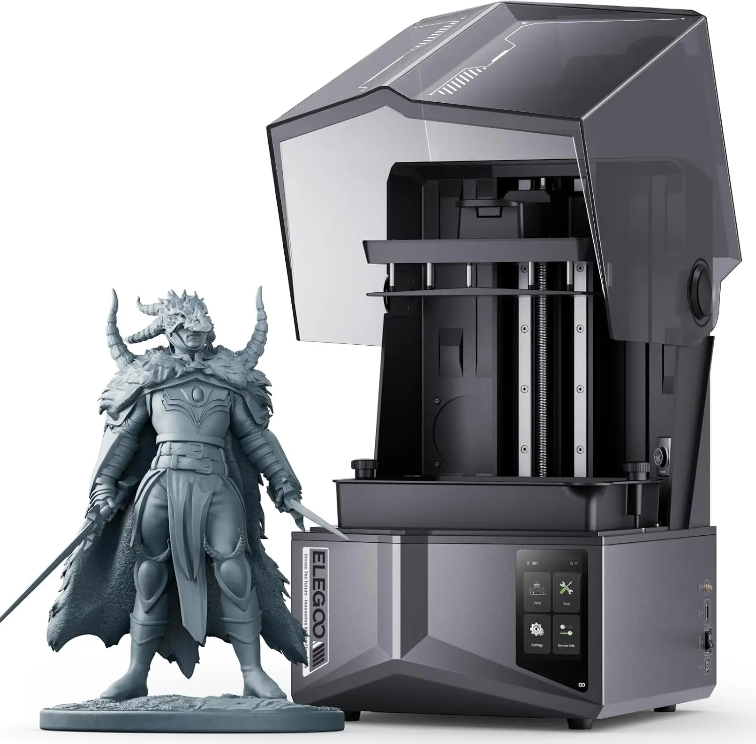 12K Monochrome Lcd Resin 3D Printer - Impresora 3D de Resina Saturn 4