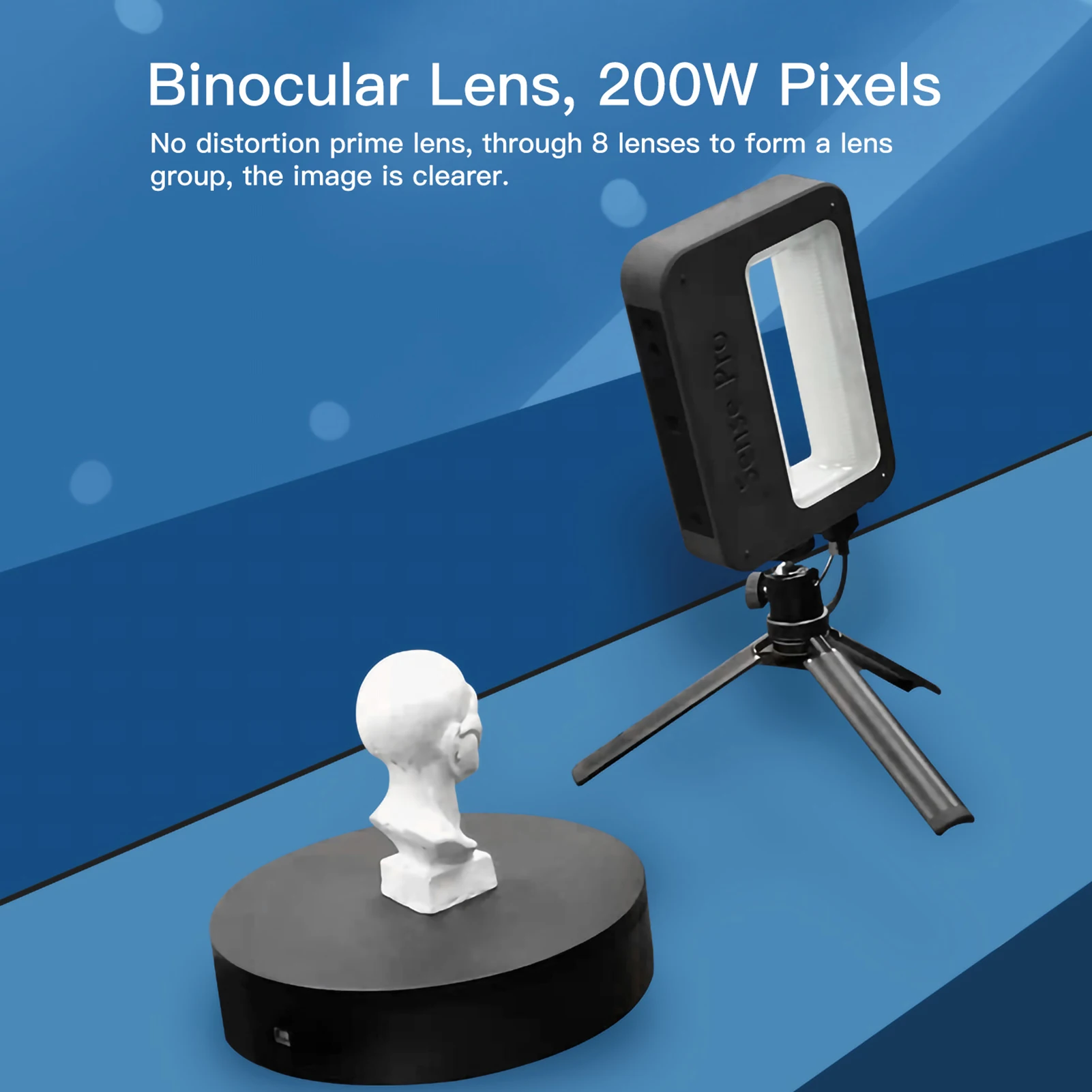 Handheld 3D Scanner High Precision - Escáner 3D Portátil de Mano, Alta