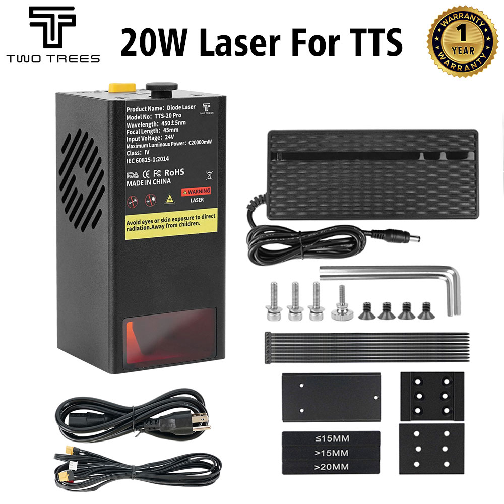 20W Laser Engraver Module Upgrade - Módulo láser TWOTREES de 20W para