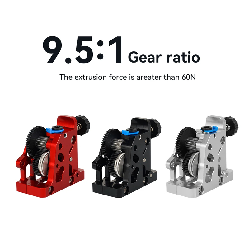Extrusor de reducción de acero - Direct Drive Dual Gear Extruder High Speed reseña y precio