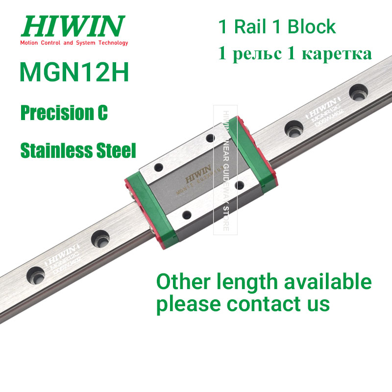 HIWIN MGN12H Z1 Z0 HIWIN MGN12 - Linear Rail Mgn12H Set reseña y precio