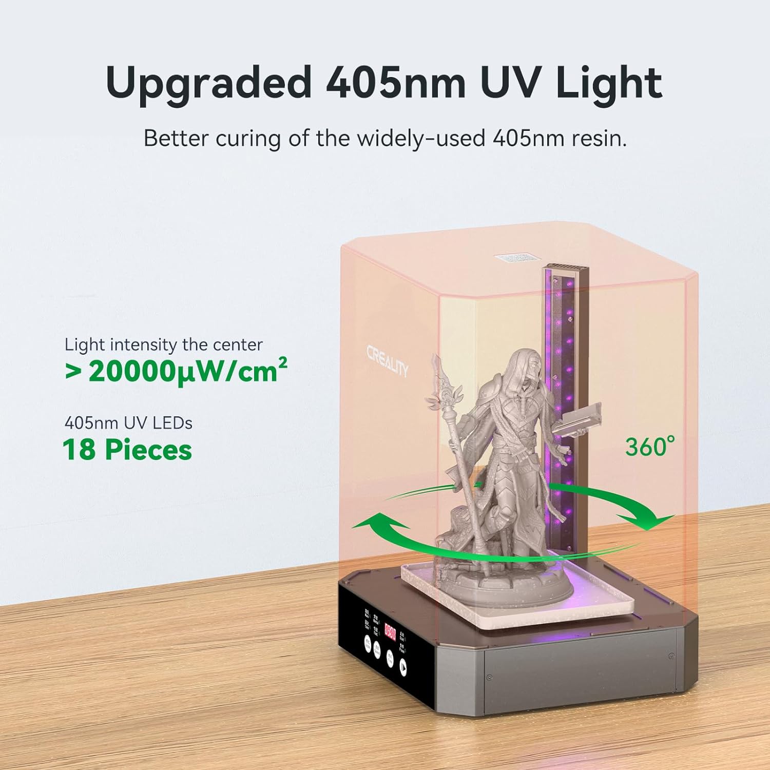 CREALITY UW-03 Máquina de Lava - Large Resin Wash And Cure Station reseña y precio