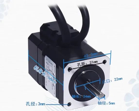 Nema17 42 Motor paso a paso hí - Closed Loop Stepper Motor Nema 17 reseña y precio
