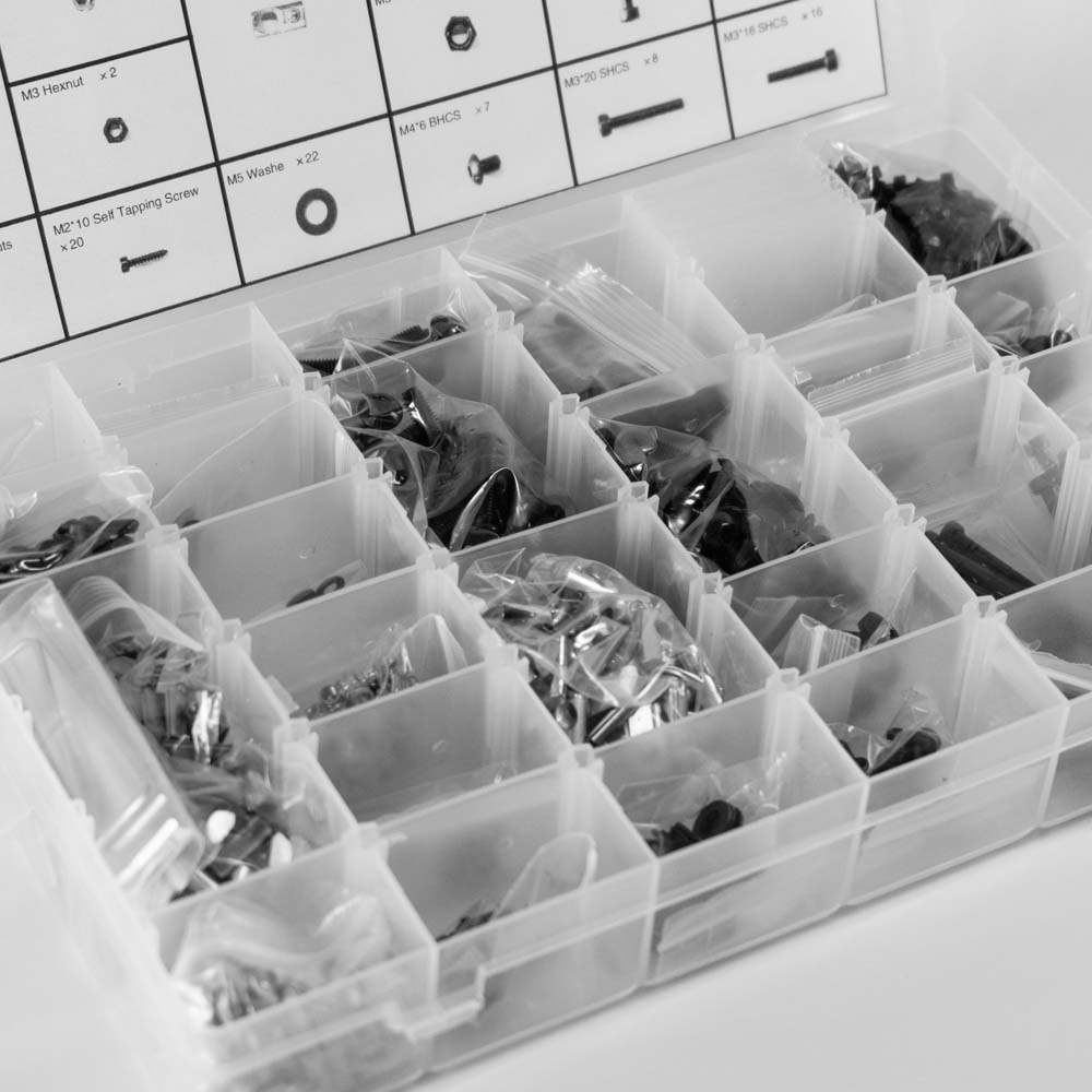 Kit completo de tornillos Sele - Voron Trident Full Kit reseña y precio
