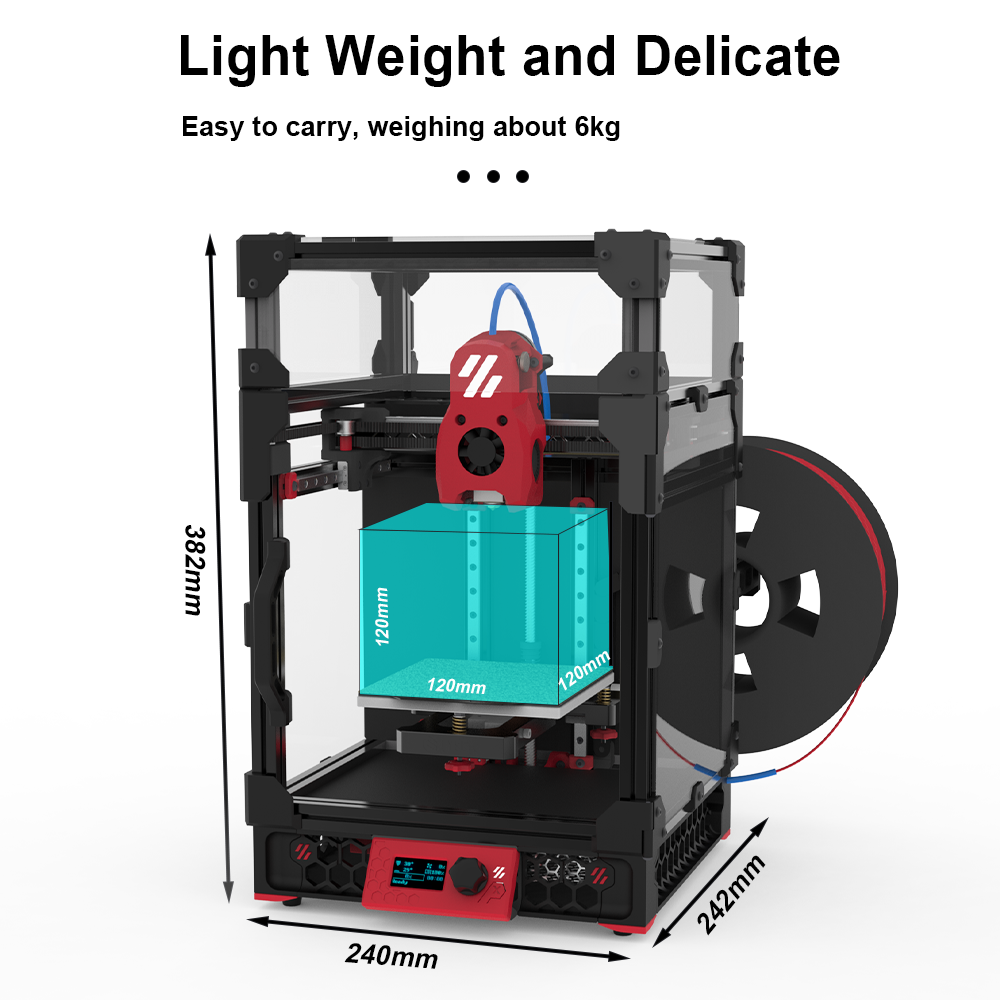 FYSETC Voron 0,2 R1 V1.1 Pro C - Corexy 3D Printer Kit reseña y precio